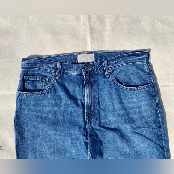 Everlane The Slouch Bootcut Jean Medium Wash Denim Women’s 31 Regular Flare - Picture 3 of 6